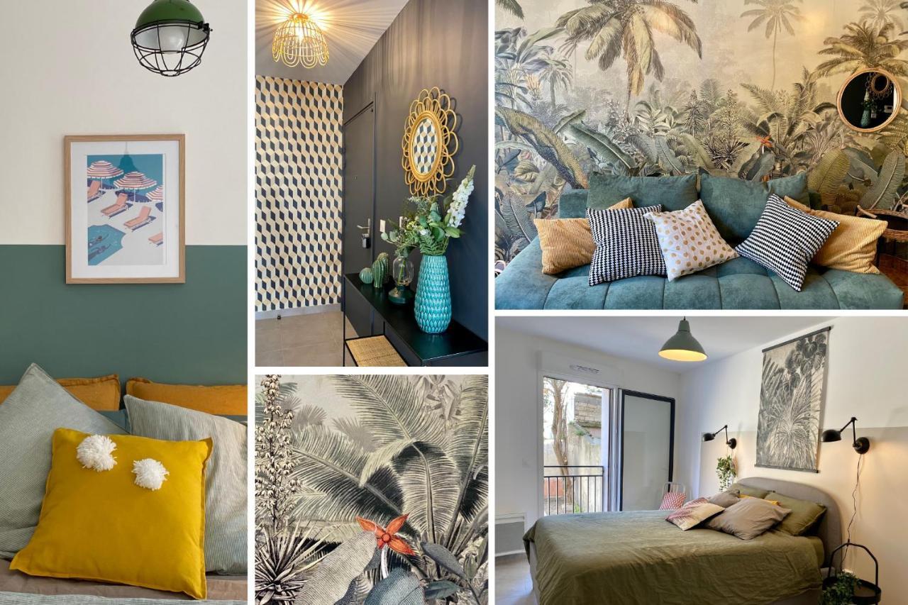 Jungle Montpeul: Urban Oasis with Fiber Wi-Fi and Loggia Apartment Montpellier Exterior photo