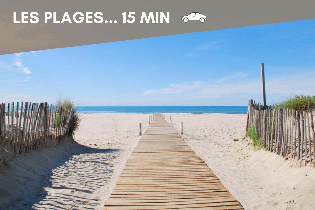 Jungle Montpeul: Urban Oasis with Fiber Wi-Fi and Loggia Apartment Montpellier Exterior photo