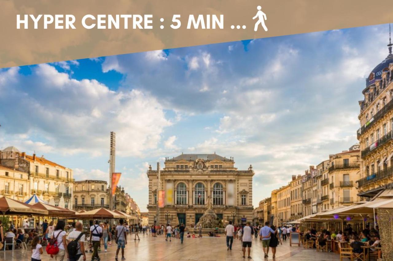Jungle Montpeul: Urban Oasis with Fiber Wi-Fi and Loggia Apartment Montpellier Exterior photo