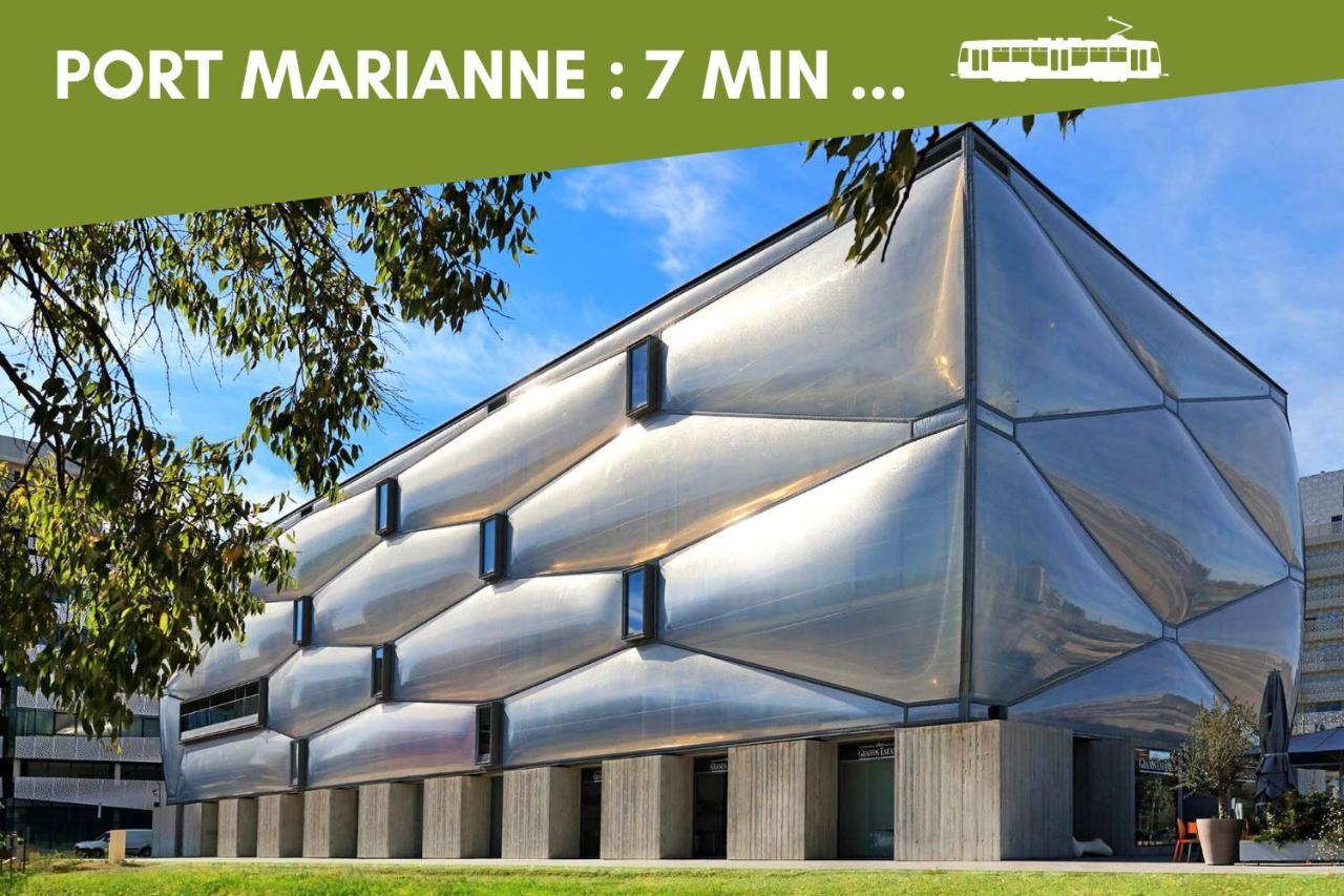Jungle Montpeul: Urban Oasis with Fiber Wi-Fi and Loggia Apartment Montpellier Exterior photo
