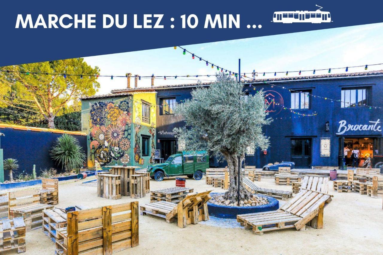 Jungle Montpeul: Urban Oasis with Fiber Wi-Fi and Loggia Apartment Montpellier Exterior photo