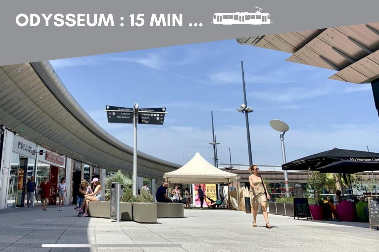 Jungle Montpeul: Urban Oasis with Fiber Wi-Fi and Loggia Apartment Montpellier Exterior photo