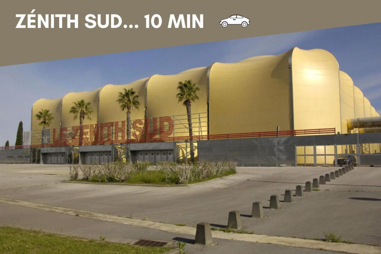 Jungle Montpeul: Urban Oasis with Fiber Wi-Fi and Loggia Apartment Montpellier Exterior photo